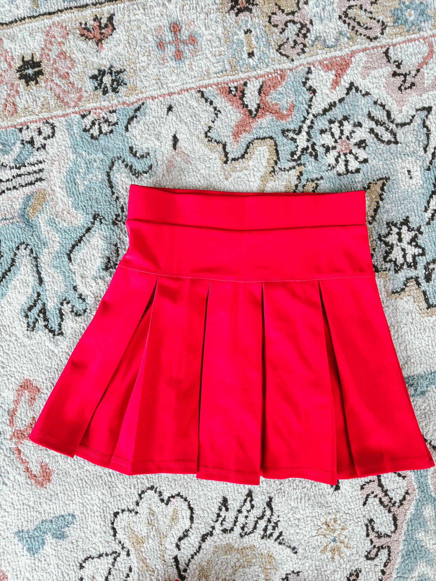 Medium Red Athletic Skirt