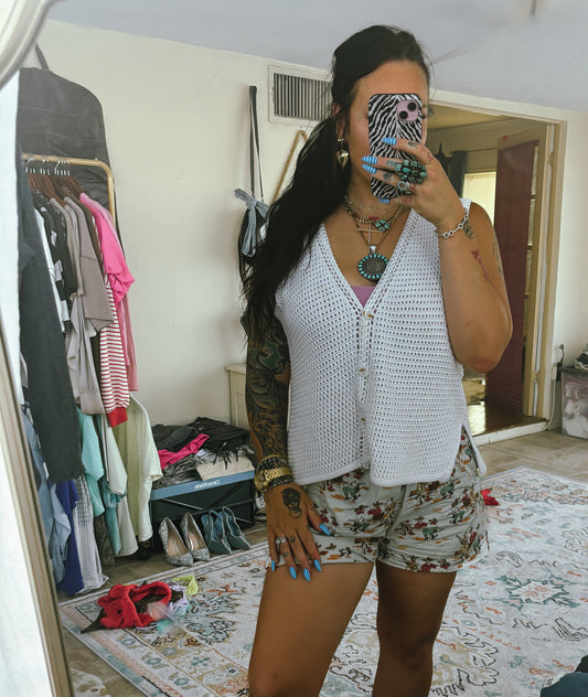 Knitted Vest Top