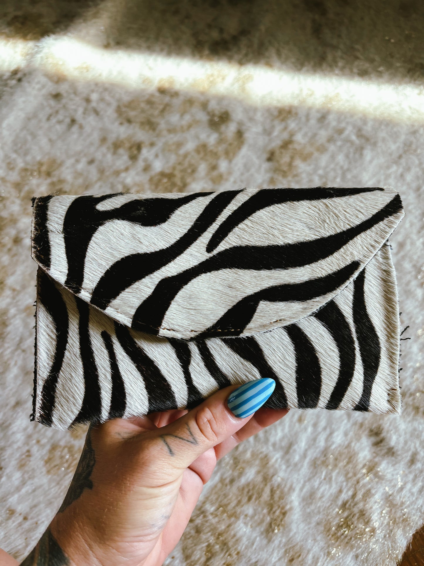 Zebra Glasses Case